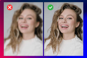 enhance, improve, upscale low res photo to high resolution