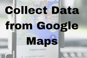 collect data from google maps