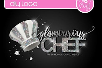 design eye catchy chef  logo very fast with super color