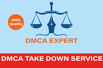 send dmca notices to remove copyright violations