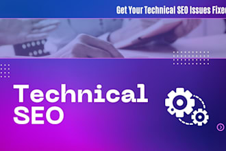 fix technical SEO errors on google search console and semrush