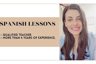 give you spanish classes and you will speak from lesson 1