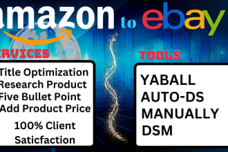 do walmart, aliexpress and amazon to ebay dropshipping top listings
