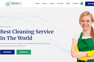 cleaning service website with booking koala, booking koala website, bookingkoala