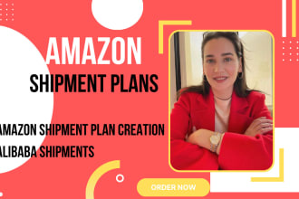 create amazon shipment plan and source from china to amazon warehouse, amazon va