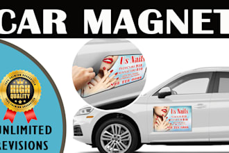 creativ premium quality car door magnet, car magnet, and any vehicle magnet sign