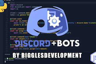 build you a custom discord bot