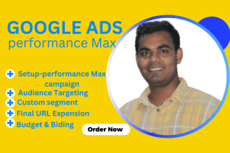 setup and manage google performance max ads