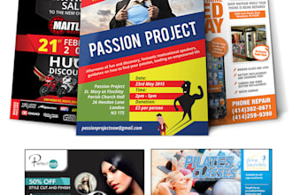 awesome flyers and poster