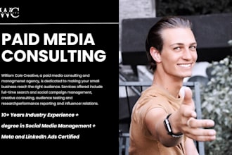 be your paid search and social consultant