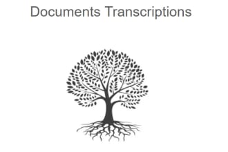translate and transcribe your old manuscripts and documents