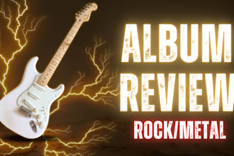 review your rock or metal album