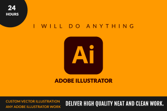 do anything in adobe illustrator