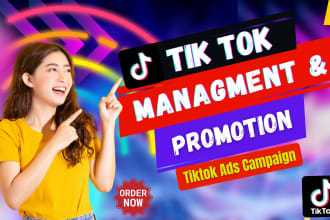 create setup tik tok ads account and tiktok business manager expert