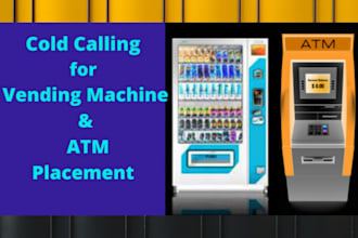 cold calling for placing vending machines