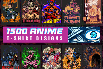 make unique anime t shirt designs for your business