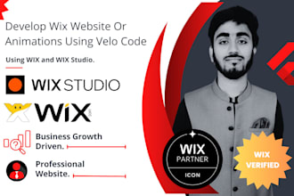 develop addons using wix velo coding, build wix website using wix velo coding