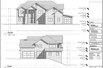 make architectural drawing plans for city permit