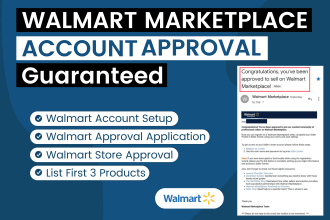 get guaranteed walmart approval on walmart marketplace