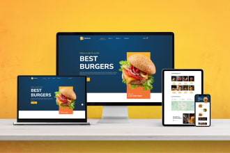 design restaurant website for food online ordering delivery system booking