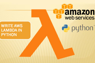 create custom AWS lambda funtion in python