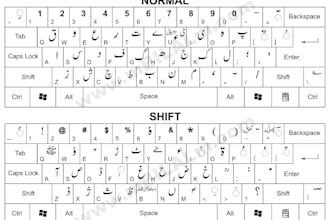 do any type of urdu typing work in inpage