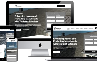 create plumber, handyman, roofing, electrician, construction, plumbing website