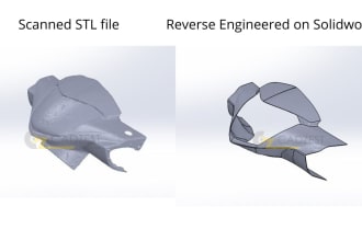 do 3d scan to cad with feature tree