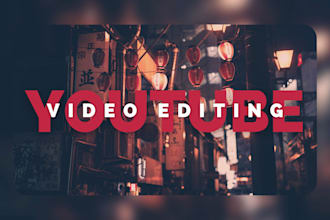 do video editing for youtube