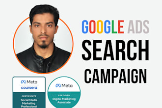create a google ads search campaign