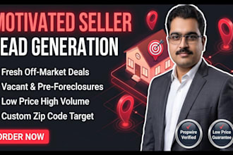 do real estate lead generation for USA motivated sellers