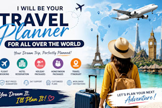 be your travel planner for all over the world