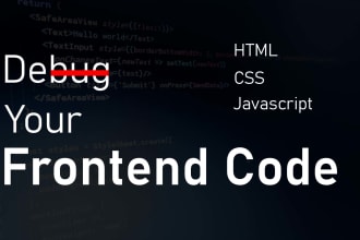 debug your frontend code
