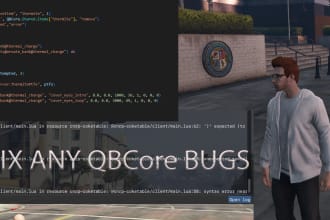 fix edit and write any script for qbcore