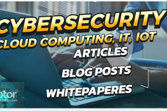 write about cybersecurity, technology, and cloud computing