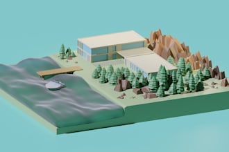design 3d models for you