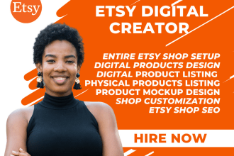 create etsy digital products shop setup etsy shop etsy digital products design