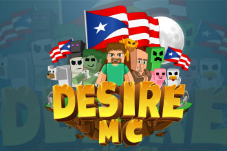 create a custom minecraft logo or icon within 24 hours