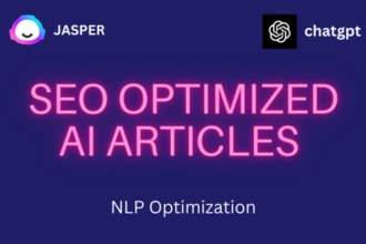 write ai article with jasper ai surfer SEO optimized by nlp