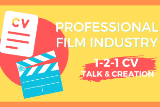 build your best CV for the film industry UK