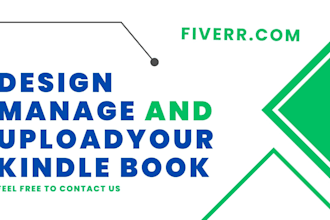 design manage and upload your kindle book