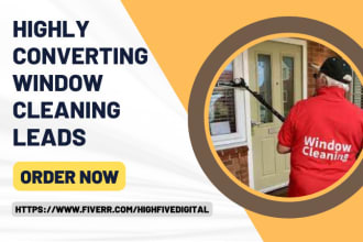 generate window cleaning leads interface cleaning gutter siding cleaning leads