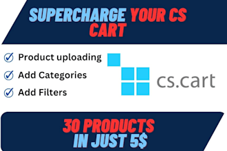 supercharge your cs cart store with 30 new products