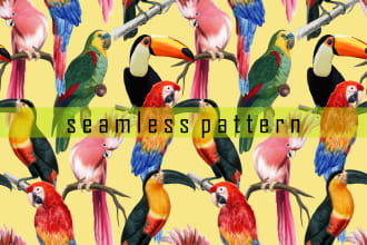 create surface design and seamless pattern textile design