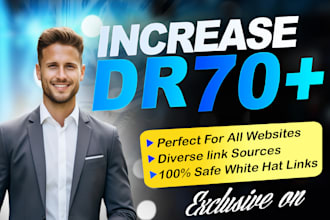 increase domain rating ahrefs DR using high authority white hat SEO backlinks