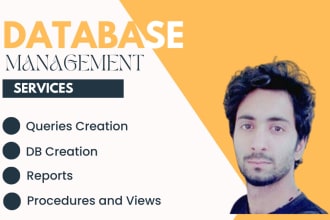create and optimize your sql queries for database