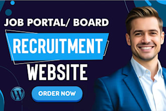 create job portal, job board, recruitment staffing agency website
