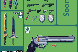 make your pixelart props and icons