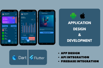 do flutte UI, figma to flutter, android, ios, web front end design