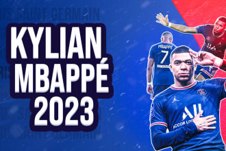 design  youtube football thumbnail for your channel